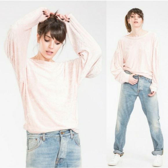 Free People Pink Milan Pullover Layering Top - Picture 8 of 8